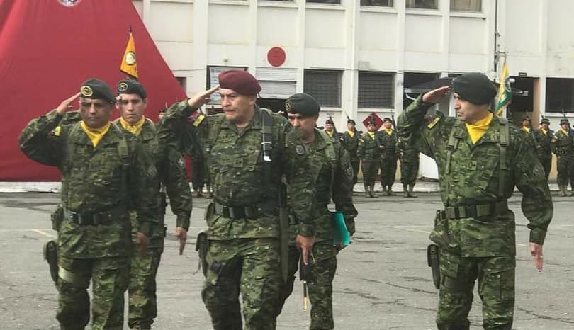 La ceremonia de cambio de mando fue el último jueves.