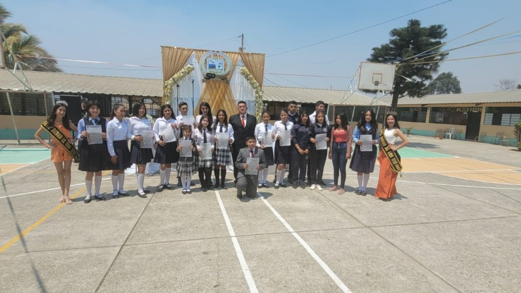 Los participantes recibieron reconocimientos por parte de los organizadores.