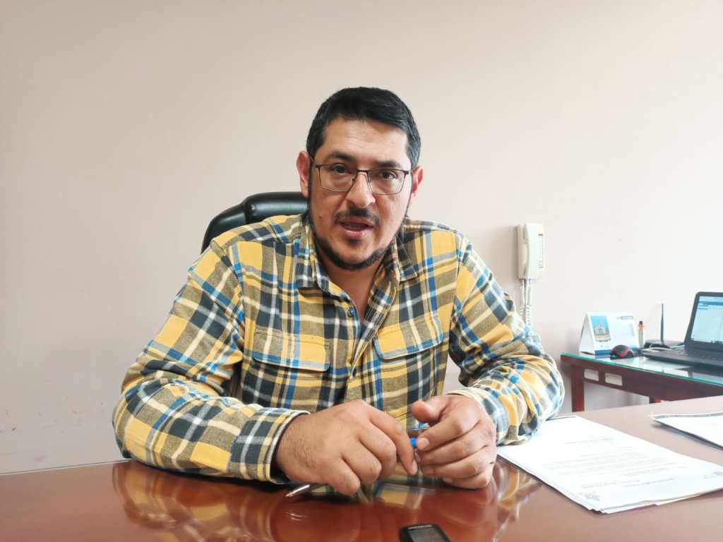 Juan Carlos García, presidente del Colegio de Ingenieros Civiles de Loja.