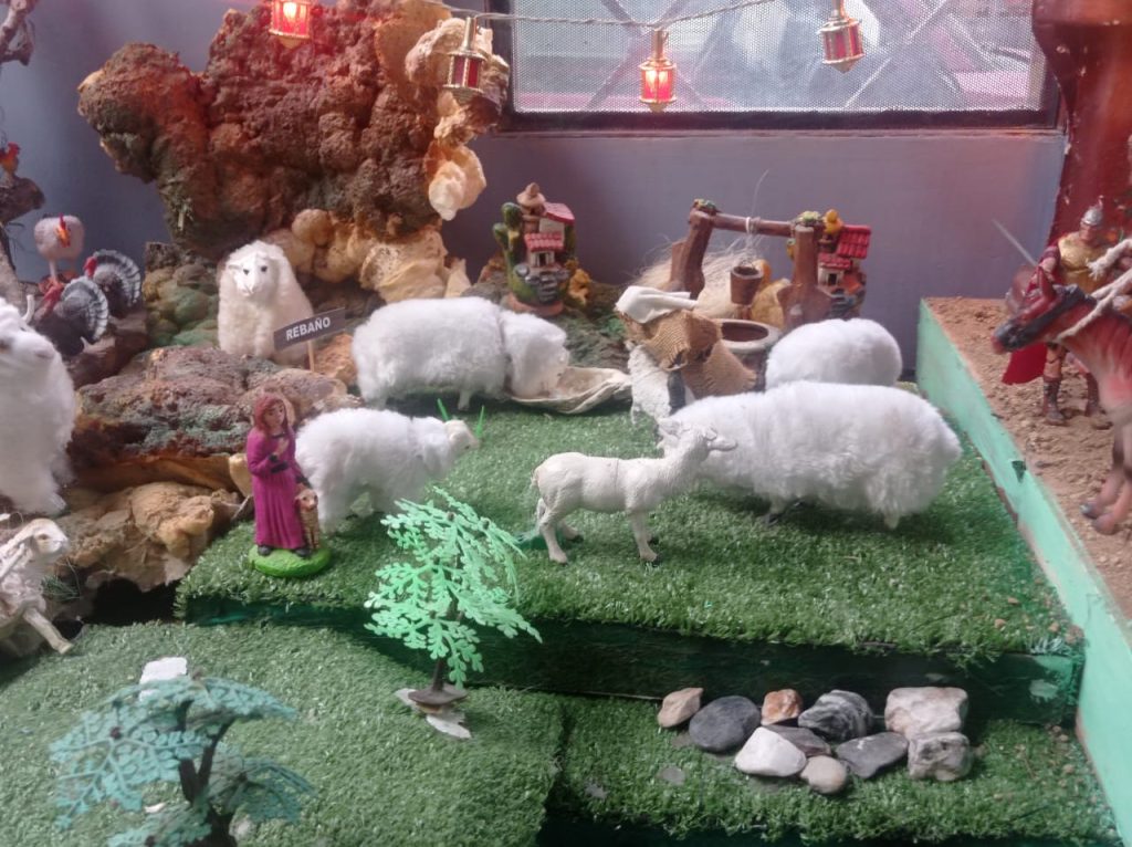 El pesebre permanecerá abierto hasta el 6 de enero de 2023.