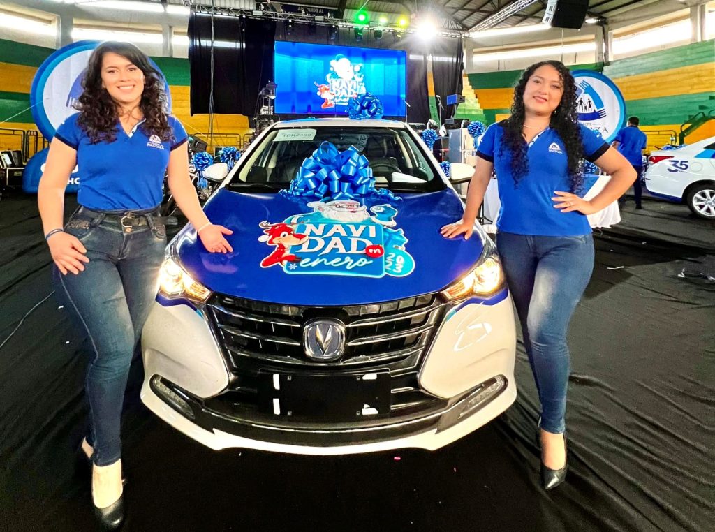 Los vehículos que sorteó Cacpe Pastaza son de marca y modelo Changan V3 0 kilómetros.