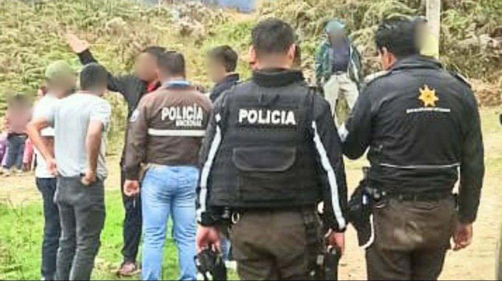 El hecho ocurrió la mañana del último sábado.