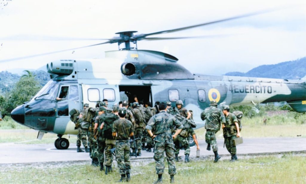 La guerra inició el 26 de enero de 1995 y concluyó el 28 de febrero de ese año.