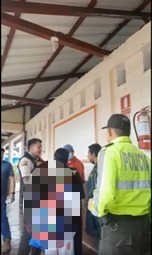 Fue necesaria la presencia de la Policía para calmar los ánimos.