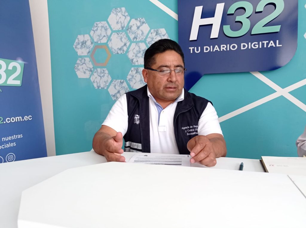 Edi Chamba Pogo, director Distrital del Agrocalidad Loja.