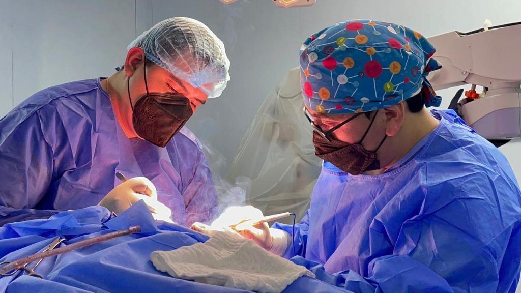 La intervención quirúrgica, a decir de los médicos, fue exitosa.
