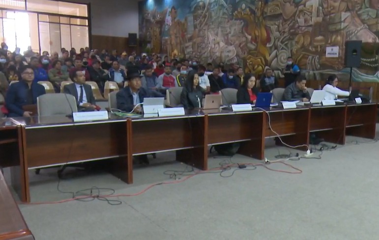 La votación que permitió que el proyecto pase a la comisión especializada, se realizó la mañana de este martes 24 de enero de 2023.