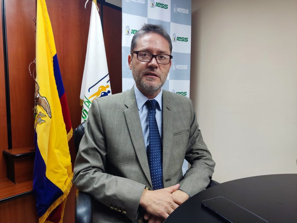 Igor Vivanco Müller, director provincial del IESS, manifiesta que, desde el inicio de su gestión, su prioridad ha sido el tema salud.