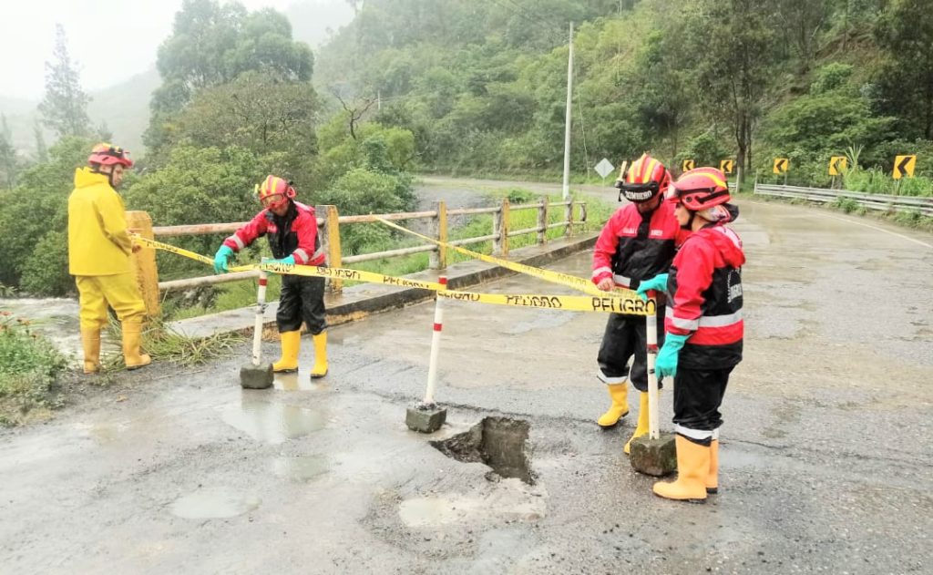 El aguacero del último martes causó estragos en ese sector.