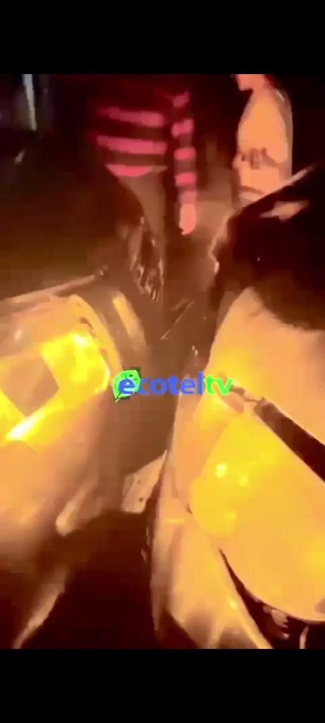 Imagen difundida por la televisora lojana Ecotel.