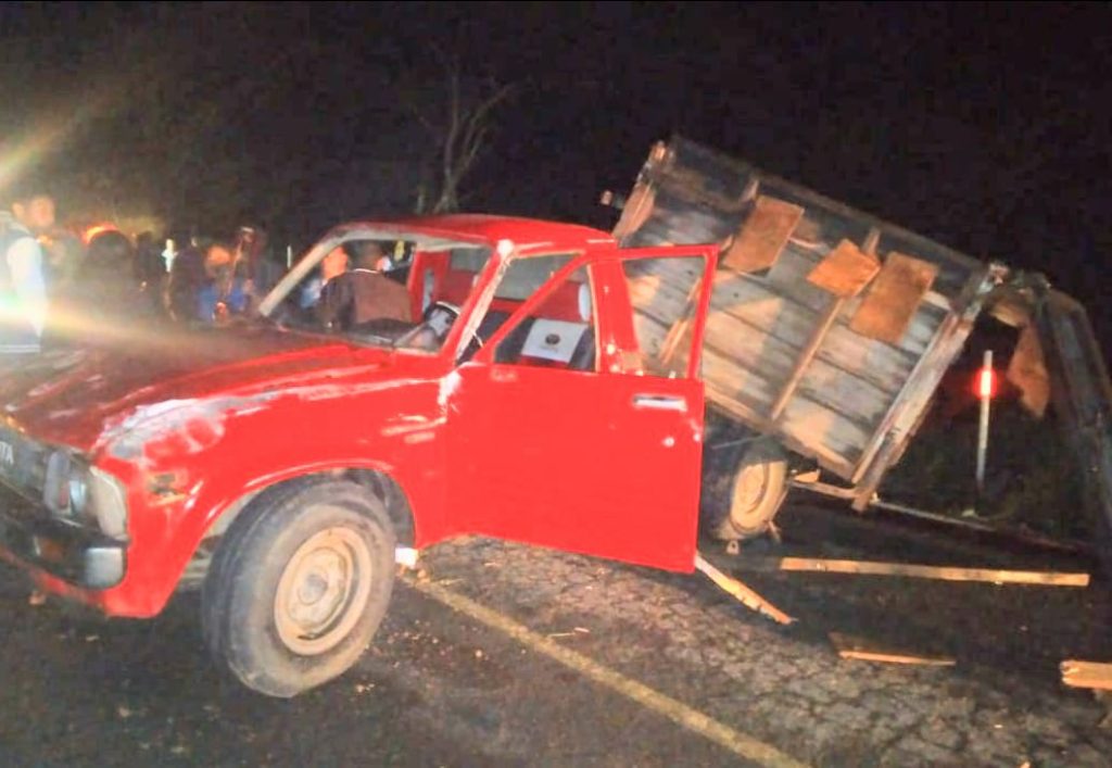 El suceso ocurrió la madrugada del último sábado.