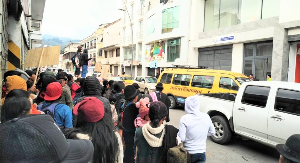 A las 08:00 del viernes anterior se realizó la diligencia judicial.