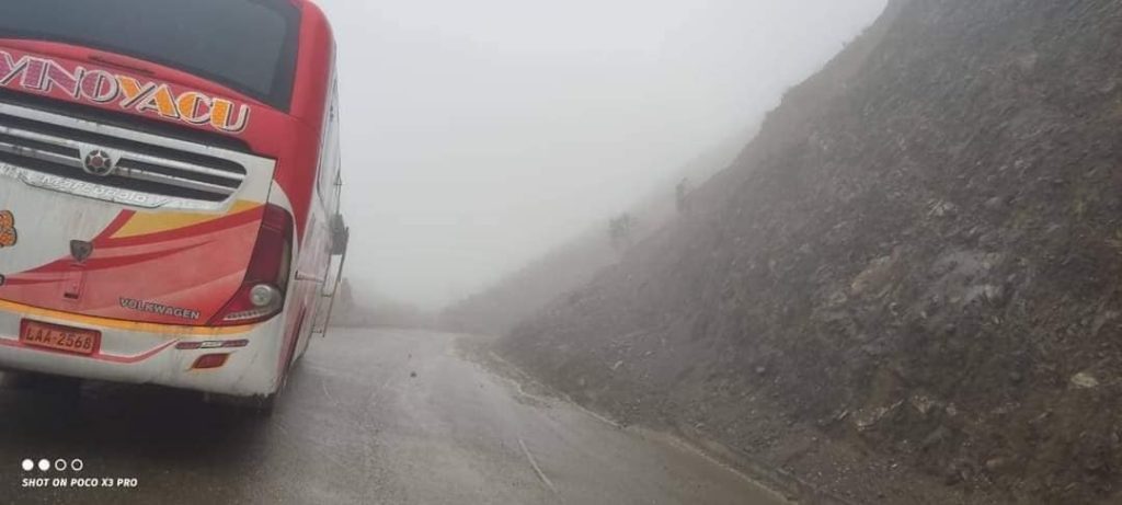 El estado vial hacia el sector noroccidental del cantón Loja es crítico.