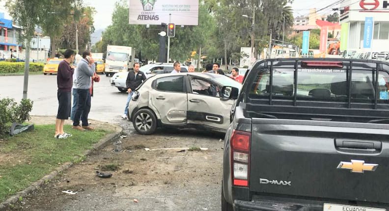 A eso de las 11:30 ocurrió el percance el último lunes.