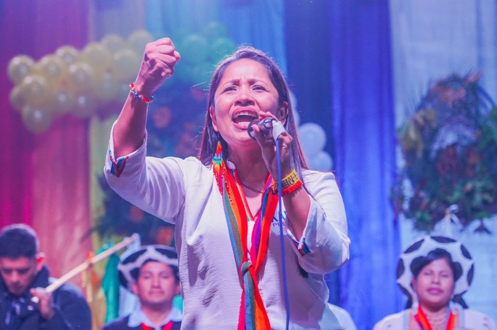 Karla Reátegui es la primera mujer en ser electa como prefecta en Zamora Chinchipe.