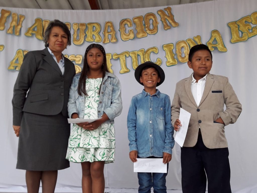 Ganadores del séptimo Festival de la canción, secciones matutina y vespertina.