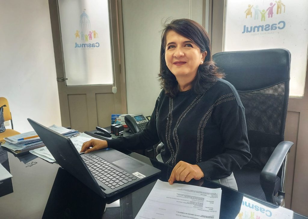 Mónica Carpio, directora del Casmul.