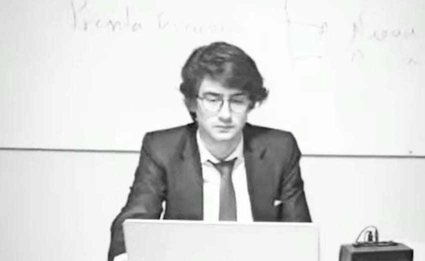 Uno de los abogados que intervino en la diligencia judicial.