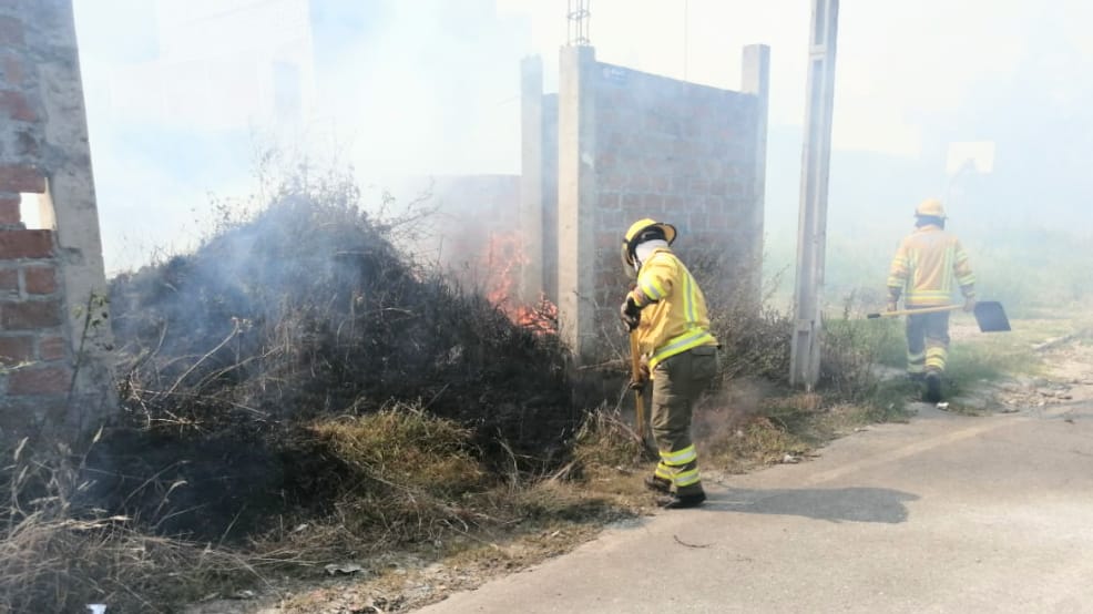 El flagelo ocurrió la tarde del último martes.