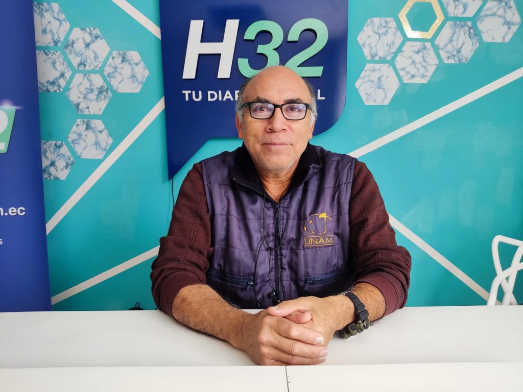 Patricio Bárcenas Torres, flamante presidente del Colegio de Ingenieros Civiles de Loja.