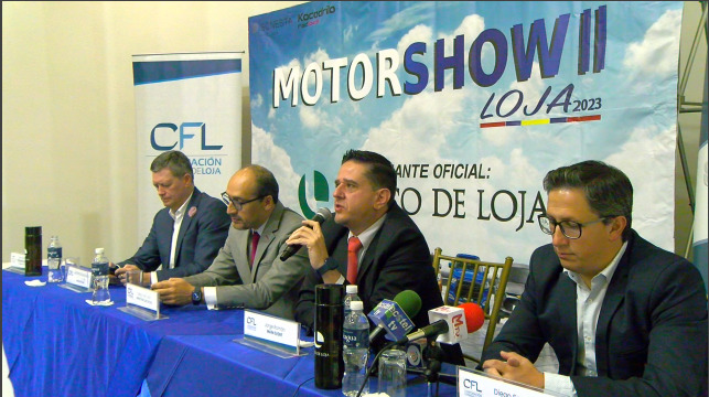 El lanzamiento del Motor Show Loja 2023 fue la mañana del martes 7 de marzo de 2023.