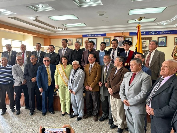 Este domingo 19 de marzo de 2023 hubo un acto especial en la Sociedad de Obreros de Loja.