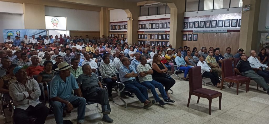 La asamblea se cumplió en las instalaciones del Municipio de la ciudad de Macará.