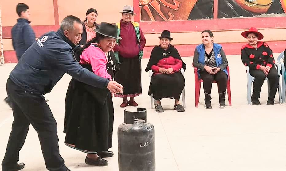 La capacitación se realizó el jueves anterior.