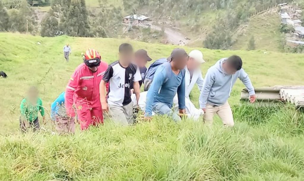 El cadáver fue llevado a la morgue del Servicio de Medicina Legal y Ciencias Forenses.