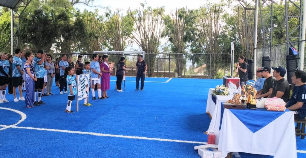 Hubo una ceremonia de inauguración.