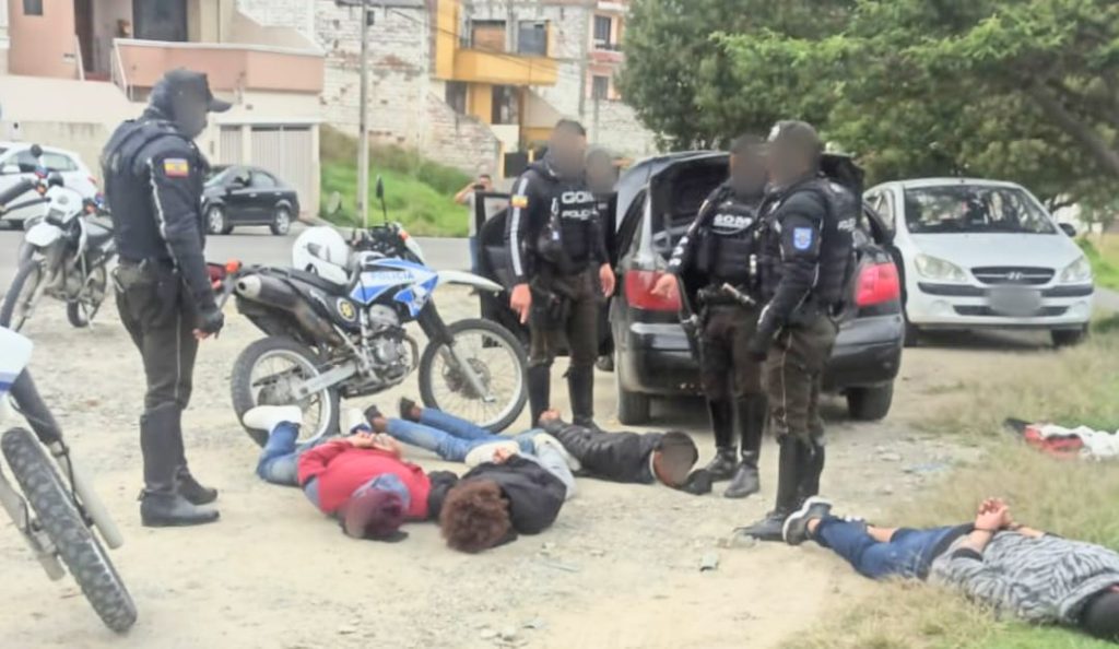 La tarde del último viernes los policías motorizados los detuvieron.