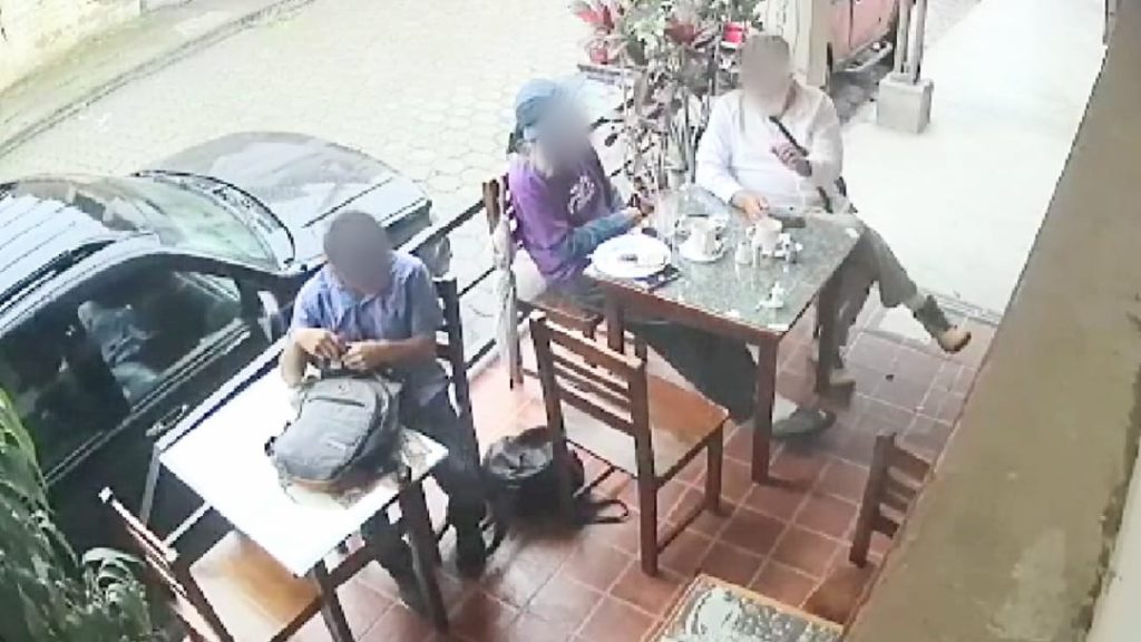 Cámara de vídeoseguridad detectó el robo