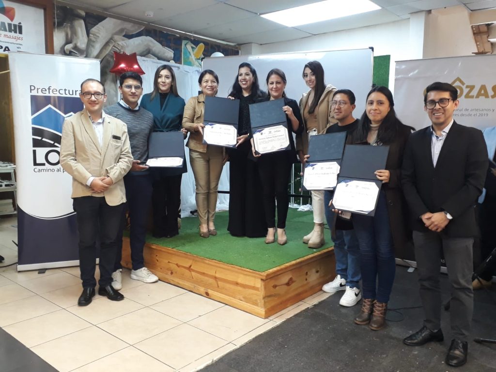 La presentación de las tiendas online se realizó en la Plaza Matilde.