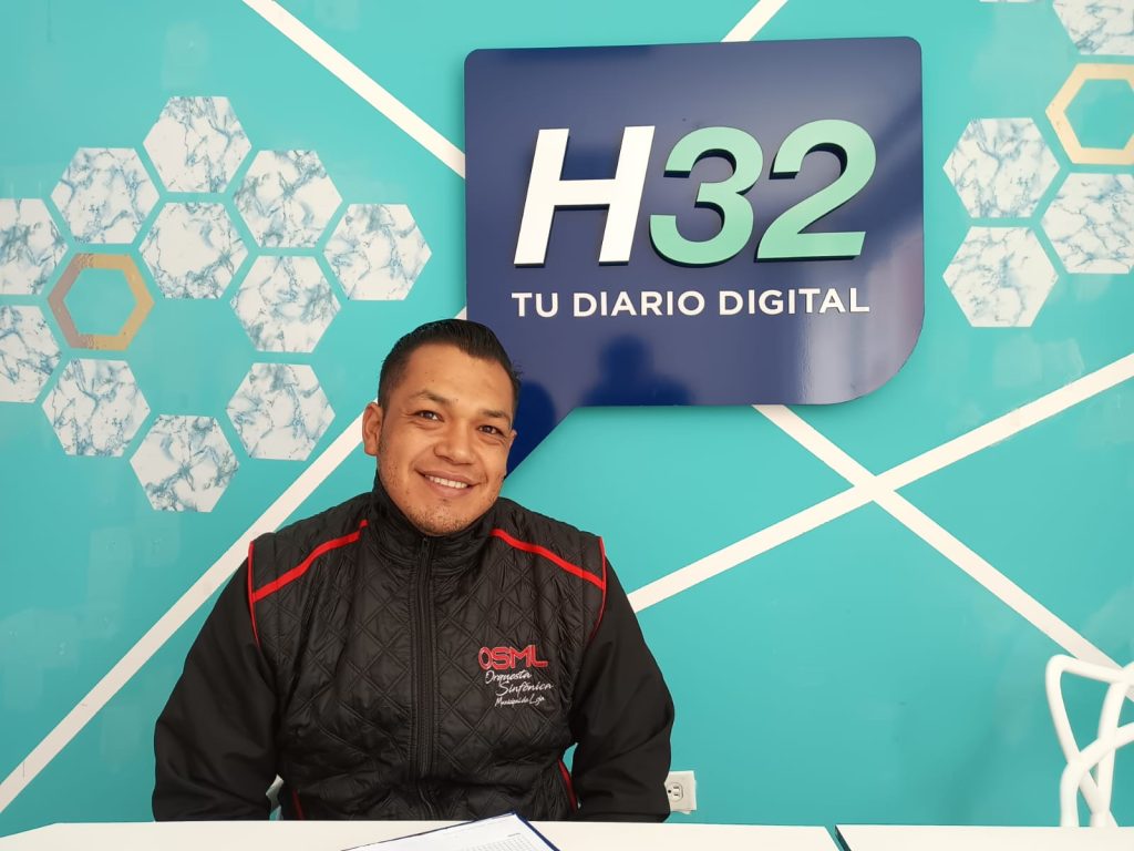 Geovanny Criollo, coordinador zonal 7 de la Red de Maestros por la Revolución Educativa.