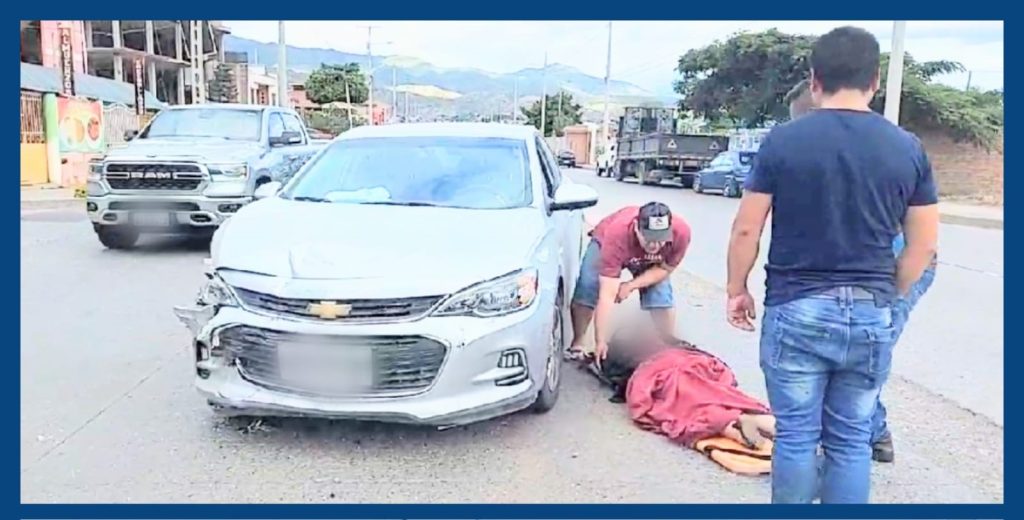 El accidente ocurrió por donde queda la estación de servicio 'El Castillo'.