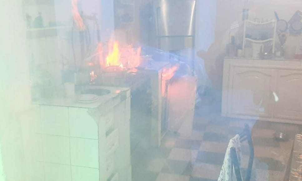 La alarma se generó en un barrio, ubicado al suroeste.