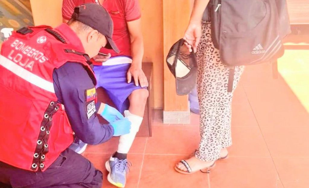 En ese vehículo iban 3 personas.