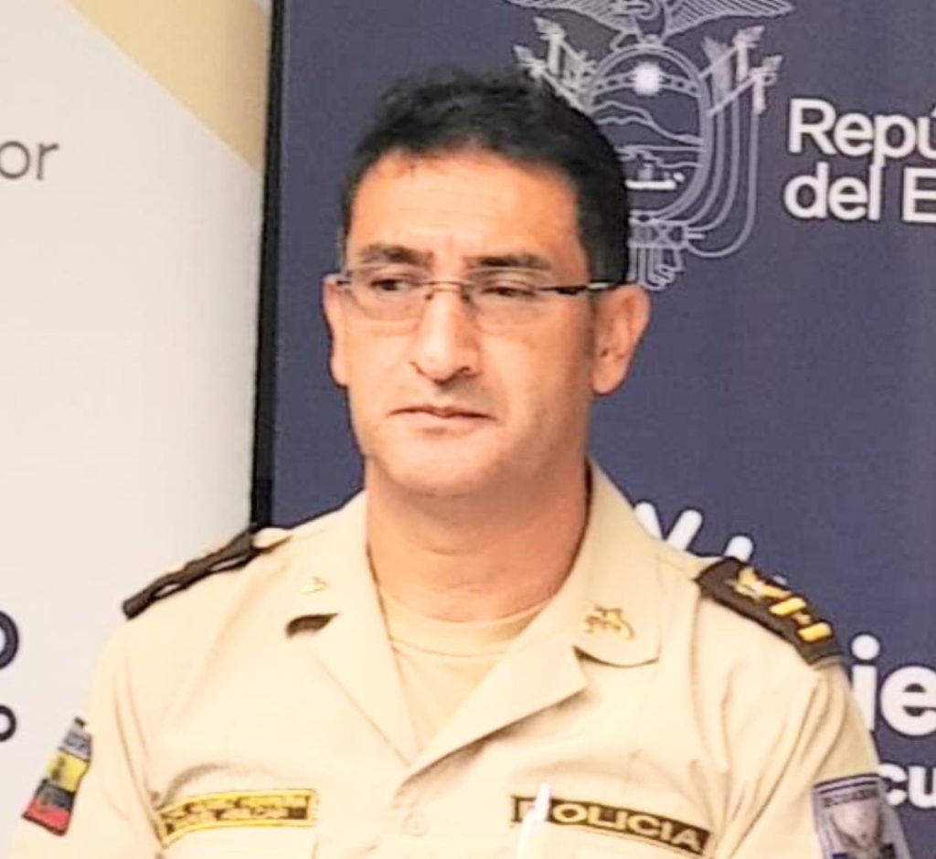Manuel Gómez Herrera es el nuevo comandante de la Policía Nacional, emplazada en la provincia de Loja.