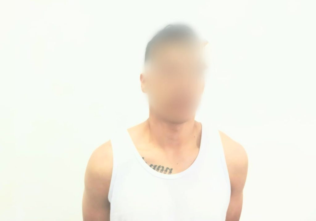 Él fue detenido la madrugada del sábado 23 de abril de 2023.