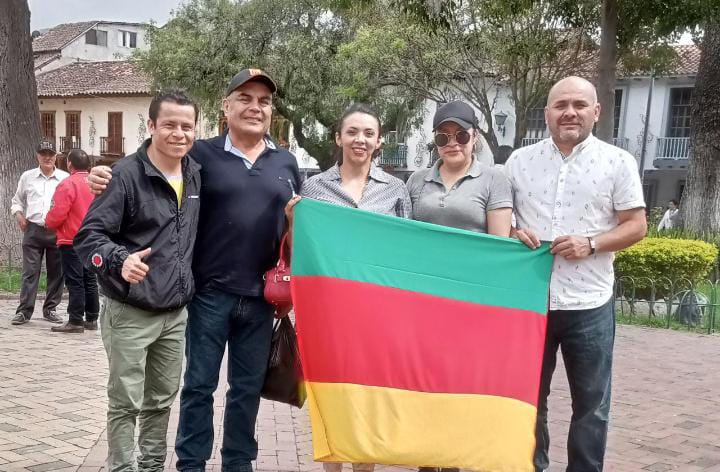 Integrantes de la Cosdes fueron parte de la marcha por el Día del Trabajo, que se cumplió el lunes 1 de mayo de 2023 en Loja.