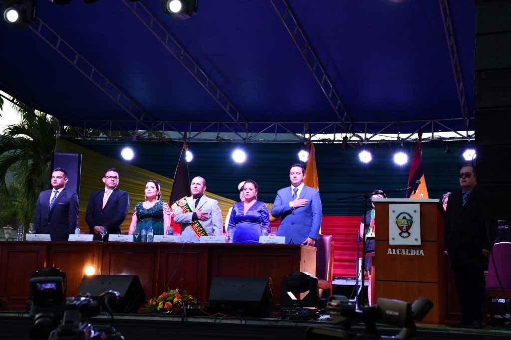 El acto de posesión de las nuevas autoridades se cumplió el último domingo, 14 de mayo de 2023.