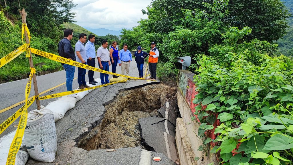 Funcionarios de Gestión de Riesgos visitaron el cantón Macará.