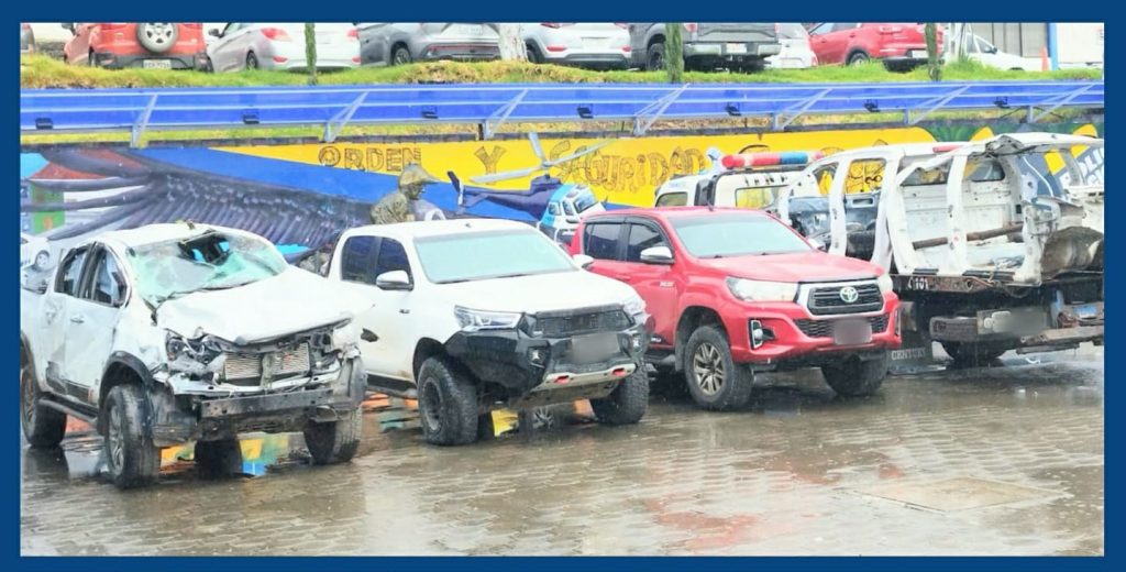 La Policía Nacional se comunicó con los dueños de esos automotores.