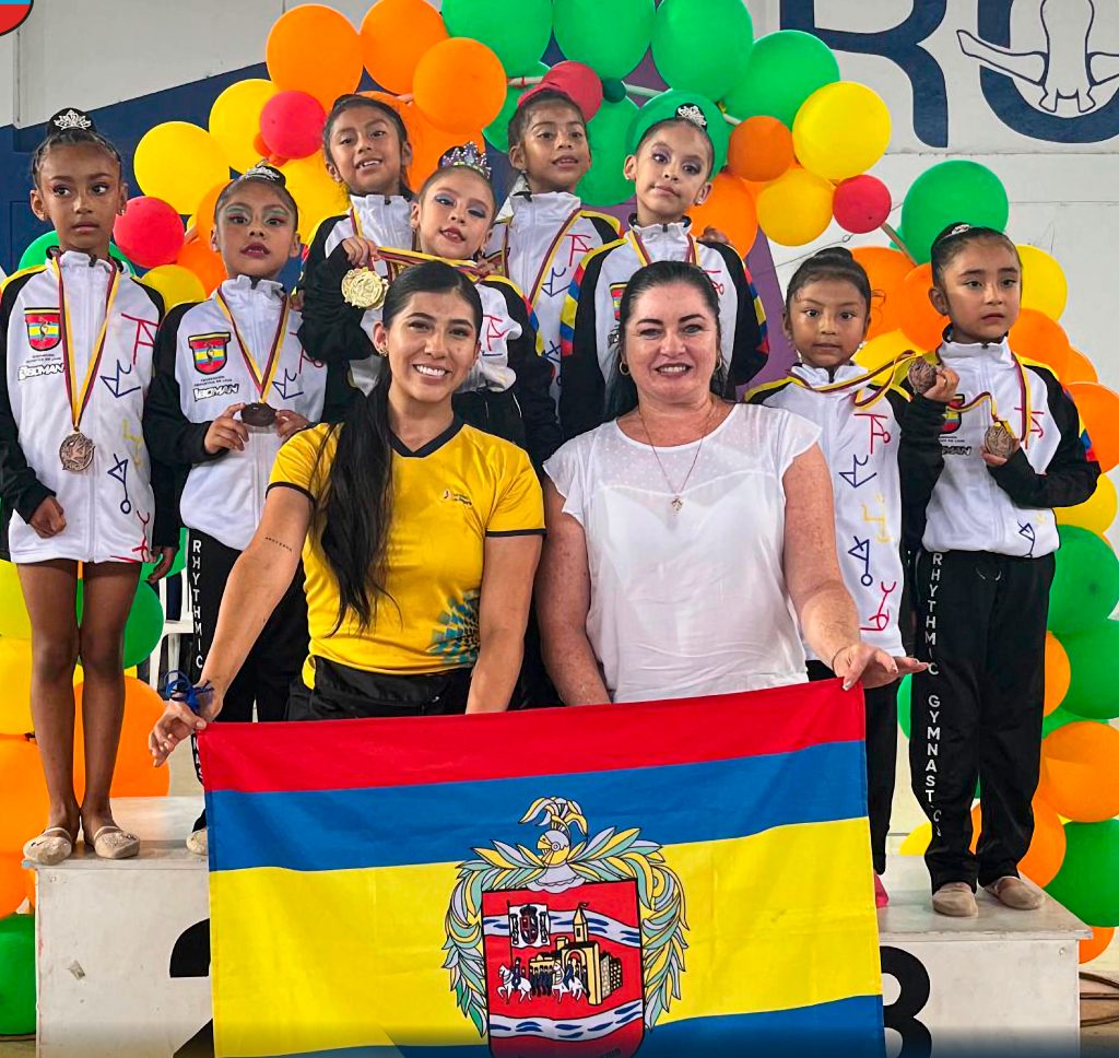 Esta fue la delegación lojana que estuvo presente en el evento.