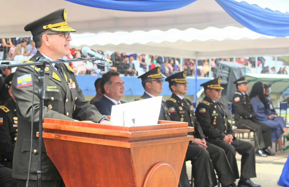 Fausto Íñiguez Sotomayor, subsecretario de Migración de la Policía Nacional de Ecuador.