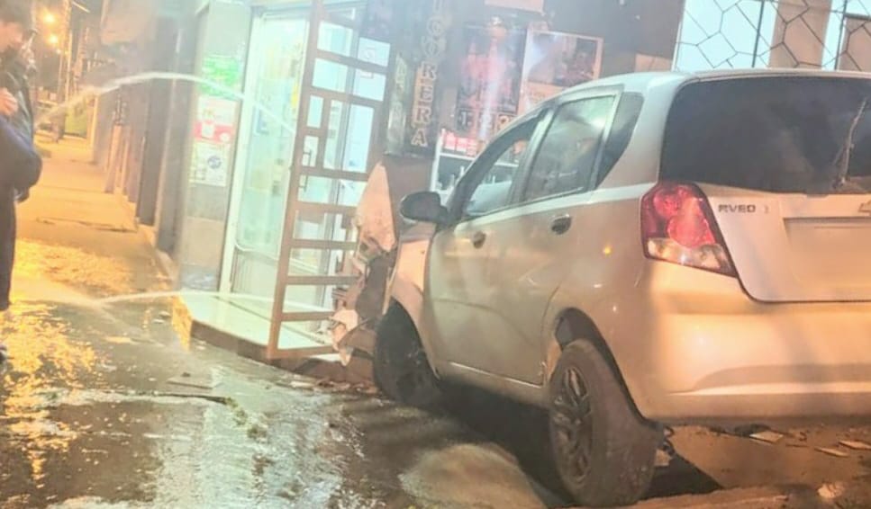 El percance ocurrió al norte de la urbe.