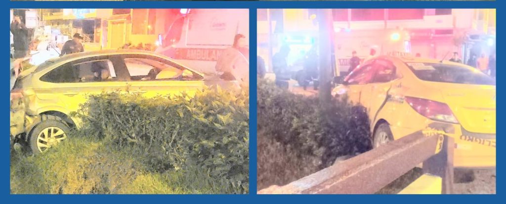 El percance ocurrió la madrugada del último viernes.
