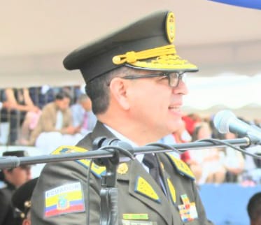 Fausto Íñiguez Sotomayor, subsecretario de Migración de la Policía Nacional.