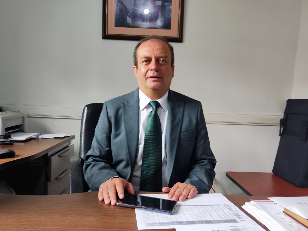 Lindon García Ontaneda asumió el despacho el 24 de octubre de 2022.