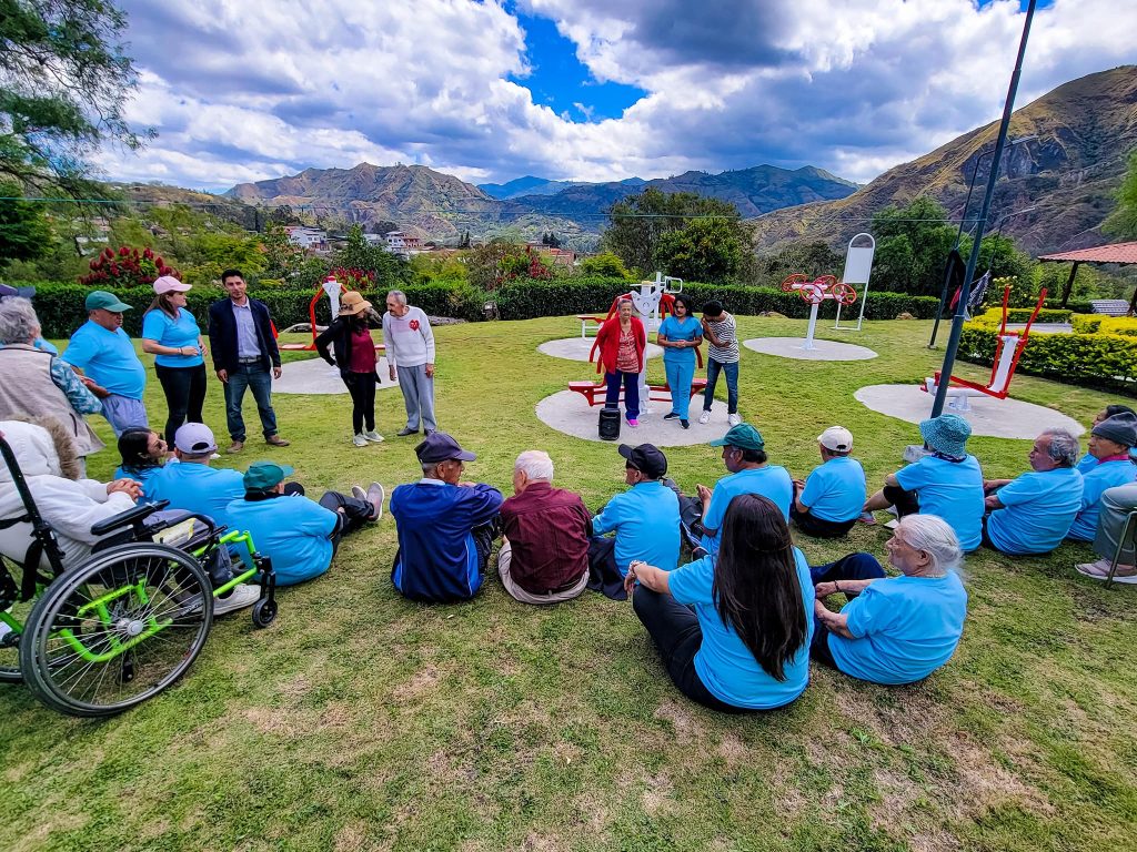 Disfrutaron de un momento ameno en la estancia Los Huilcos.
